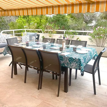 Lägenhet Cap D'antibes - Garoupe - Pool, Tennis Prive, A 300m De La